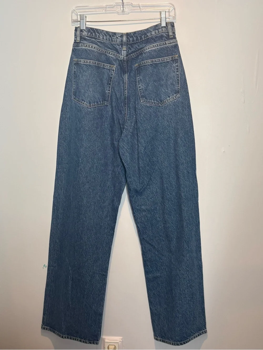 & Other Stories The Dear Cut 90s Wide Leg Jeans Medium Wash - Picture 4 of 5